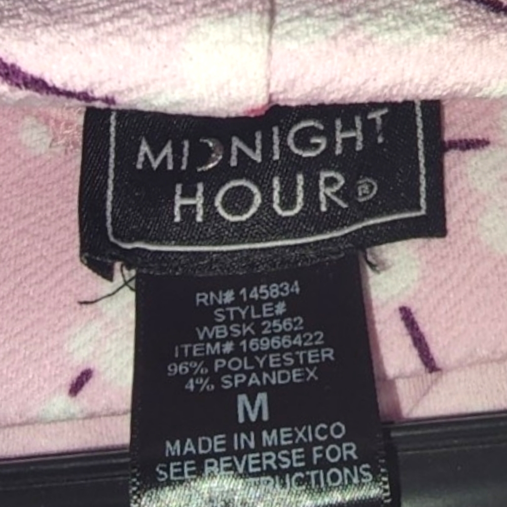 Midnight Hour: Pink Sakura Suspender Skirt - Picture 7 of 7